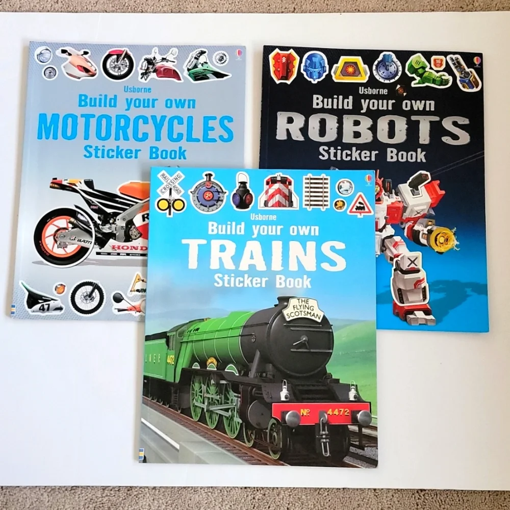 Set of 3: Usburne Picture Books (Used/Completed)